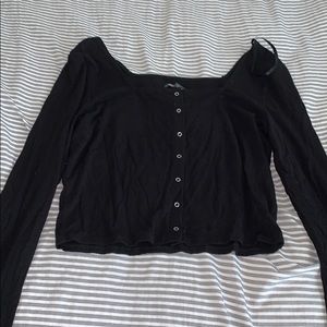 Women’s wild fable long sleeve crop top